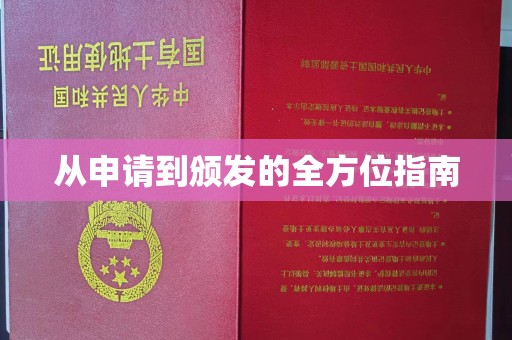 敦化从申请到颁发的全方位指南