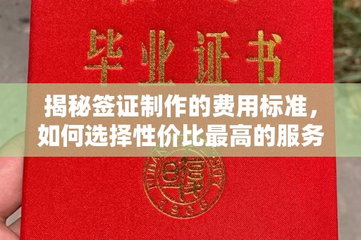 敦化揭秘签证制作的费用标准，如何选择性价比最高的服务？