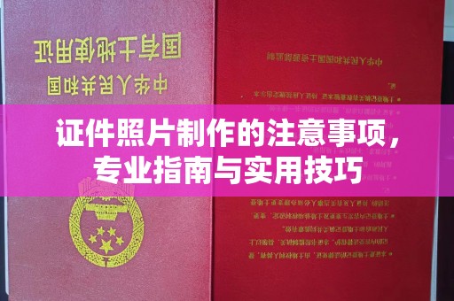 敦化证件照片制作的注意事项，专业指南与实用技巧